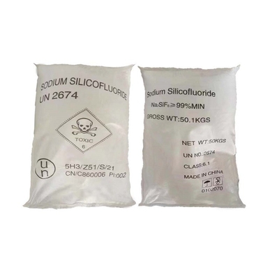 Poudre blanche de fluorosilicate du sodium Na2SiF6 CAS 16893-85-9 pour le traitement de l'eau