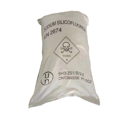 Le fluorure de Silico de sodium de la grande pureté 99% saupoudrent le fluorosilicate du sodium Na2SiF6