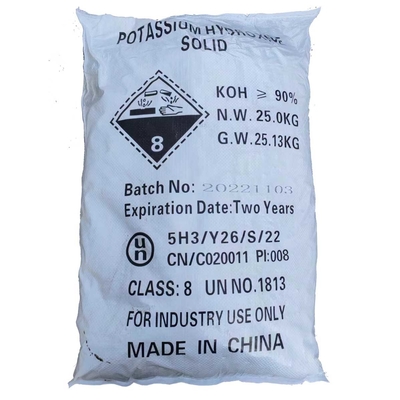 Le KOH de 90%/hydroxyde de potassium s'écaille la catégorie industrielle 1310-58-3