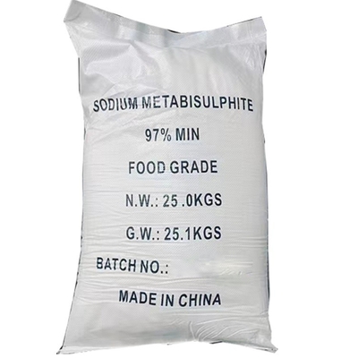 Métabisulfite de sodium de smbs de la récupération na2s2o5 d'or de Metabisulfite de sodium de catégorie comestible d'industrie de prix usine