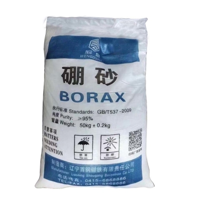 decahydrate du borax -99,9% de 95% CAS granulaire blanc 1303-96-4 pour l'industrie fertilzier ou de galss