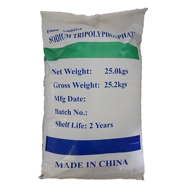 95% de pureté poudre blanche ou STPP granulaire 25 kg de tripolyphosphate de sodium