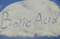 Acide solide blanc de borax, poudre matérielle lipoïde d'acide borique de sel de borate