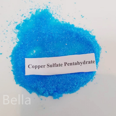 Pour le sulfate de cuivre, le cristal bleu, le pentahydrate, pour l'industrie du galvanoplastie, les additifs alimentaires CAS 7758-99-8