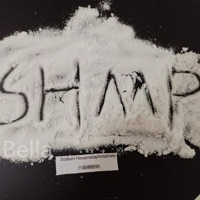 68%min Poudre de cristal blanc Hexametaphosphate de sodium pour la céramique, Cas 10124-56-8 SHMP pour le glaçage et l'émail