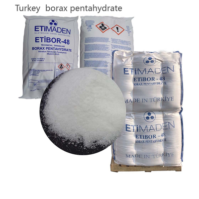 990,9% de la marque ETI Penthydrate granulaire de borax pour la fabrication de verre et de céramique