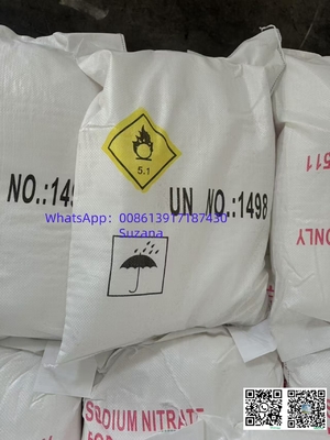 Un N° 1498 Nitrate de sodium de qualité industrielle pour des performances de production efficaces