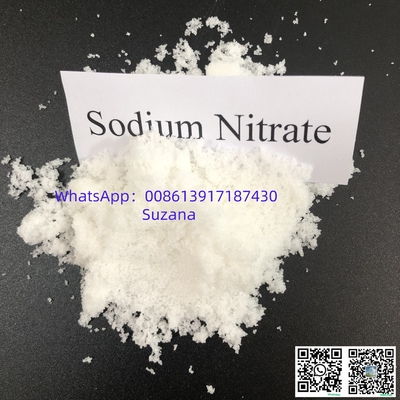 Nitrate de sodium de qualité industrielle avec pH 7 1 faible Cl Dans 0,44% Na 99,4%