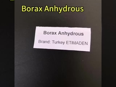 Tétraborate de sodium granulaire blanc Na2B4O7, CAS 1330-43-4 Borax anhydre pour l'extraction de l'or