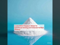 Nitrate de potassium de cristal KNO3 pour l'agriculture en serre et amélioration de l'efficacité des engrais