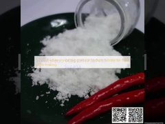 5Nitrate de sodium granulaire de classe 1 de cristal blanc pour la fabrication de verre flottant